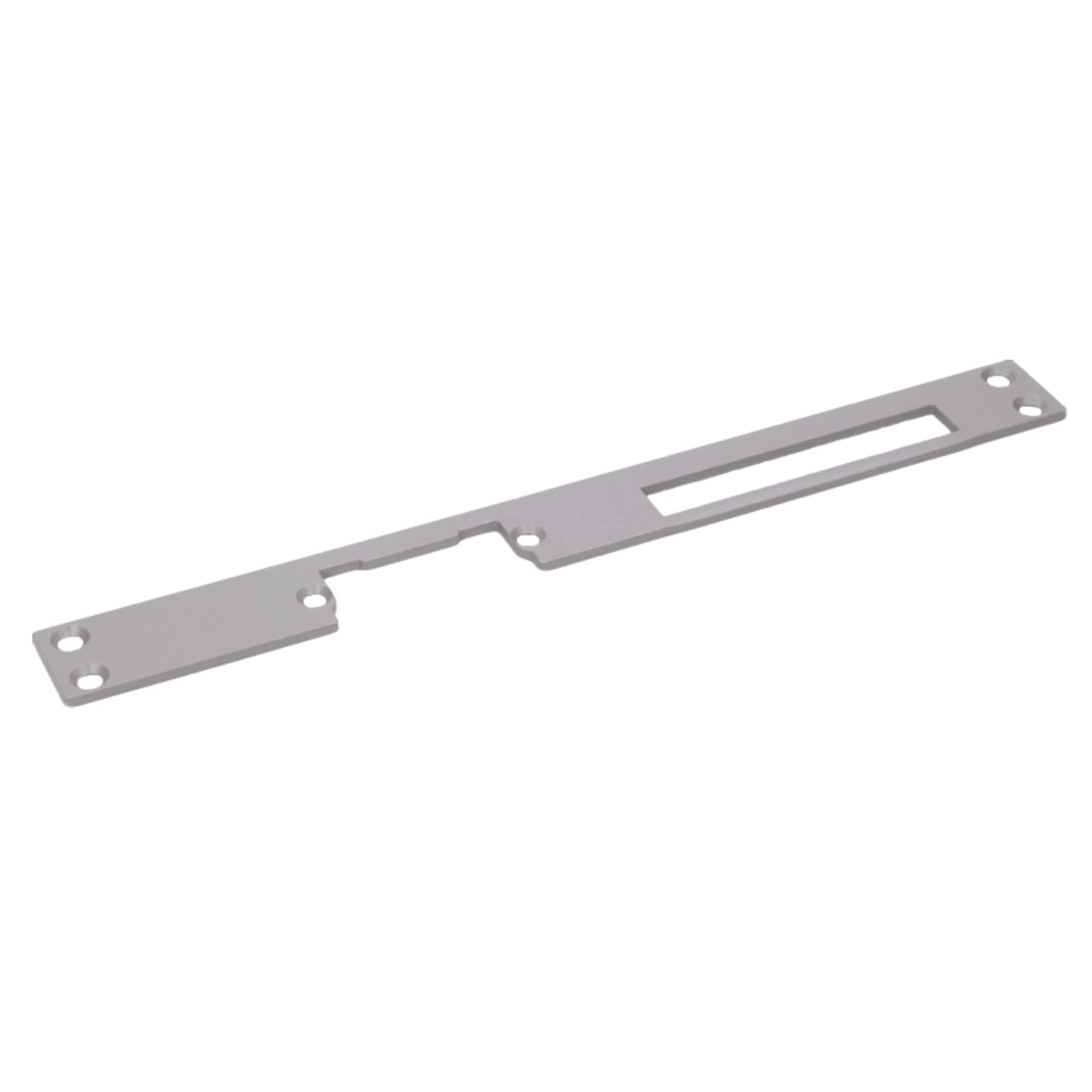 Eff-Eff 118E-A71 Türöffner 118E FaFix 10-24V AC/DC ohne Schließblech & ORNO Schließblech Einfach Symmetrisch Kurz Vernickelt (25/250/3 mm)