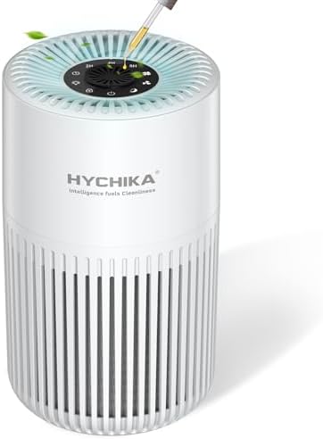 Luftreiniger Allergiker mit Aromatherapie - Air Purifier für Schlafzimmer | 3-in-1 H13 HEPA Luftfilter Aktivkohlefilter gegen Schimmel und Staub,20 dB leiser Betrieb,CADR 95,Timer,