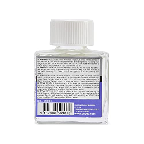 Pebeo 650301 75 ml Rectified Turpentine, Transparent, 75 ml (Pack of 1) - Image 2