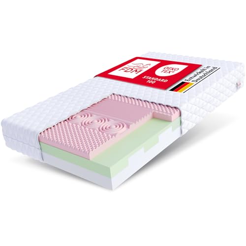 FDM Rovigo Schaumstoffmatratze 120×200 für optimale Unterstützung