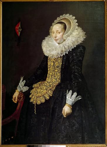 Portrait de Catherine Both Van Der Een Impression d'Art Frans Hals Toile Murale Premium