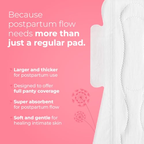 Image of Nua Maternity Comfort Pads | XXXL 400mm | Pack of 8 | For Postpartum Bleeding and Clots | Rapid Absorbent Core | Edge-to-edge Protection | Elevated Central Core | Front to Back Coverage | Super Soft and Breathable | No Rashes | 100% Toxic-Free, Dermatologically Tested | Safe on Skin | Convenient and Hygienic Disposal