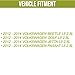 USC - Catalytic Converter Fits: 2010-2014 Volkswagen Jetta; 2012-2014 Volkswagen Beetle, Golf & Passat [Front] (EPA Compliant)
