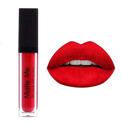 ADS Pro Ultra Smooth True Matte Me Liquid Best Combo Pack Lipstick (413-Poppy Red + 423-Blood red) -By Glavon®