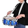 Sunydog 12inch Snare Drum,Snare Drum Head with Drumsticks Shoulder Strap Drum Key for Student Band(Blue) #5