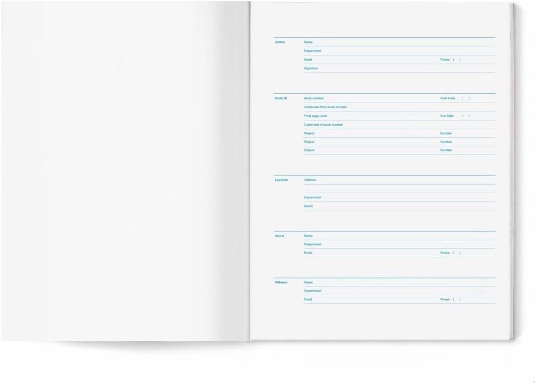 Vela Sciences B7-B Expanded Softcover Lab Notebook, 9.25 x 11.75 in (23.5 x 30 cm), 144 Pages, Permanent Bound, 70lb Heavyweight Paper (1-Pack, Grid) : Office Products