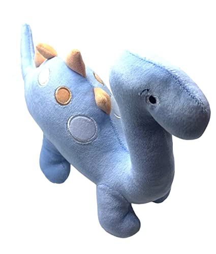 Zip Bicho De Pelúcia Infantil Baby Dinossauro Azul Toys