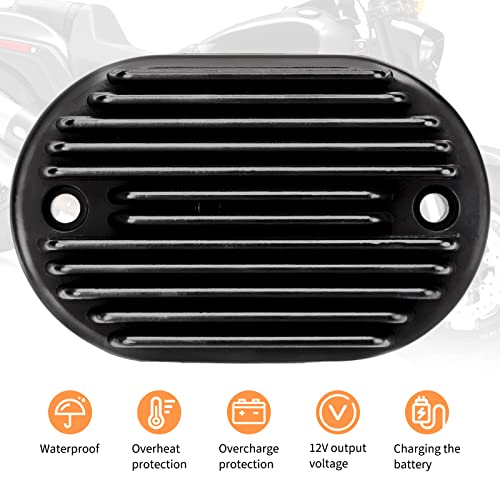 Vg Moto 74440-08 Voltage Regulator Alternator Rectifier Compatible With Harley Davidson Night Rod Special V-Rod Muscle Vrscf 2008-2016 #TOP2