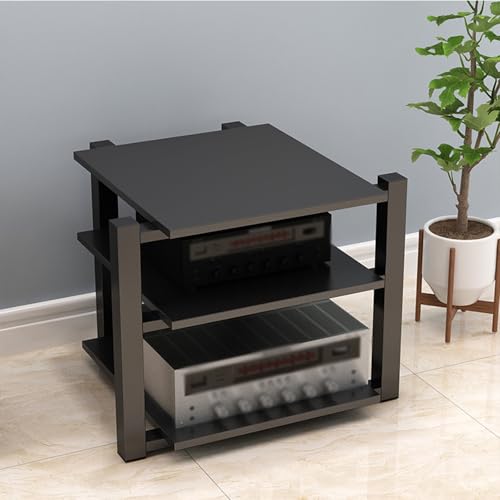 Routeur WiFi et décodeur TV rangés sur une table mobile multi-usage - 2