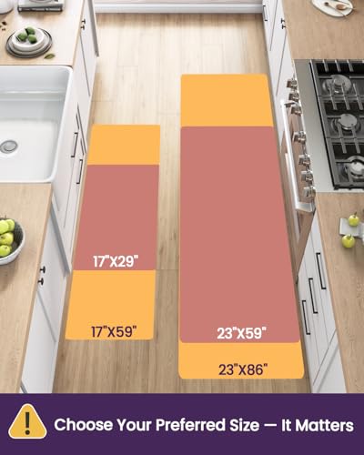 Tapis de sol de cuisine anti-fatigue imperméable grand format - 3