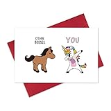 Funny Unicorn Birthday Cards Gifts for Boss Women Men, Happy Boss’s Day Card Gifts for Him Her,...
