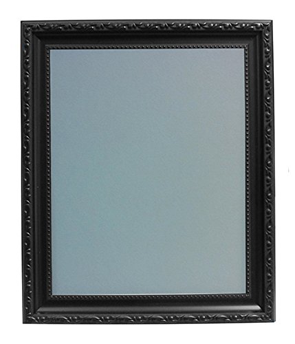 Cadre Photo Décoratif En Bois Style Shabby Chic Noir - 61 X 91 Cm, Avec Plexiglas Incassable, Pour Poster Ou Photo
