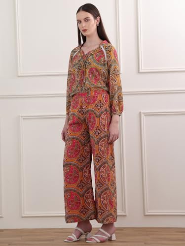 Image of PURVAJA Women's Maxi Co-Ords (Razy-011-012)