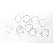Hot Racing W8X 8x9x0.1mm Steel Shims (10)