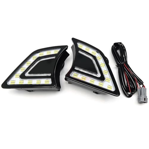 Feux de jour LED pour Hilux Vigo 2011-2014 avec finition premium antichoc
