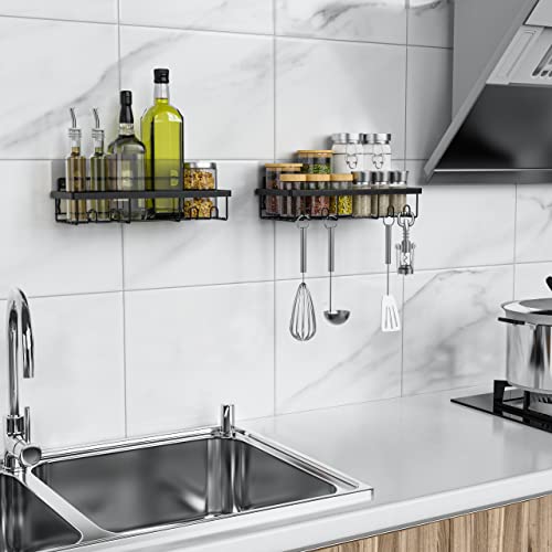 Moforoco 2 Pack Shower Caddy Shelf Organizer Rack Adhesive Replacement, Strong Strips For Bathroom Shower Shelves. #TOP4