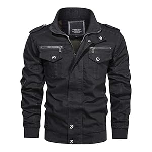 LUI SUI Mannen Casual Cargo Jas Lente Herfst Militaire Bomber Jassen Windbreaker Tactische Jas