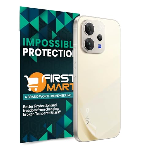 Image of FIRST MART TPU Back Screen Protector for Vivo V70 - Unbreakable Membrane Protection, Case Friendly Coverage, Bubble-Free, Scratch-Resistant [ 1 Pack]
