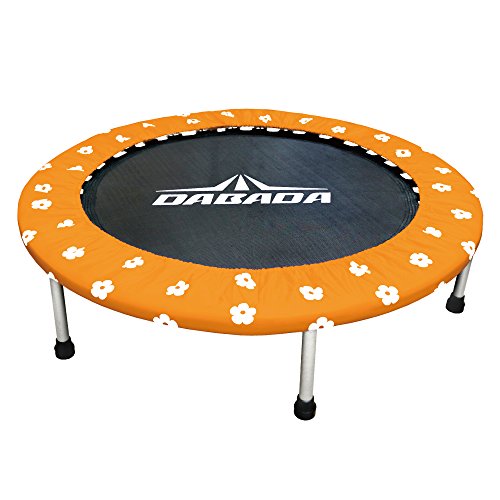 DABADA(ダバダ) トランポリン 大型102cm【耐荷重110kg】 (デイジーオレンジ)