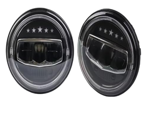 Phares LED 7 pouces Jeep Wrangler pour sorties nocturnes