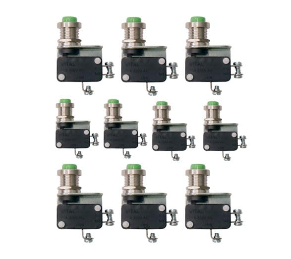 SP Electron AC 10A 250V Micro Limit Screw type Push Switch (Pack of 10)-image-17