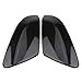 KIMISS Cubierta del espejo retrovisor，2Pcs Cubiertas Trasera de Espejo del Coche de Fibra de Carbono