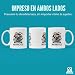 Imagen de Panvola Taza de café de cerámica con texto en inglés 
