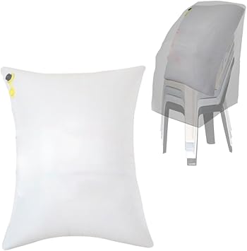Patio Furniture Cover Airbag - Stackable Chairs Waterproof Inflatable Bag for Creating Dome Shaped Surface Under Cover24" L x 36" W