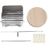 Small Loom-Speedweve Type Weave Tool, Portable Darning Machine Loom-speedwave Type Weave Tool DIY Small Wooden Knitting…