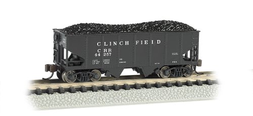 Wagon train Clinchfield Mikado 55-Ton 2-Bay Hopper Bachmann Industries échelle N miniature