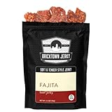 Fajita Soft and Tender Style Best Beef Jerky - High Protein - Healthy Lean Meat Snack - Try Our Best Tasting...