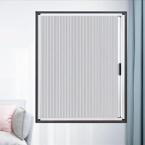 Customizable Folding Sliding Accordion Door - No Drilling Required, Ideal for Closets/Wardrobes & Small Space Room Dividers, Accessories Included for Easy Installation