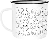 Fassungsvermögen 300 ml, Ø 8 cm, Höhe 8 cm, Material Emaille, Metall