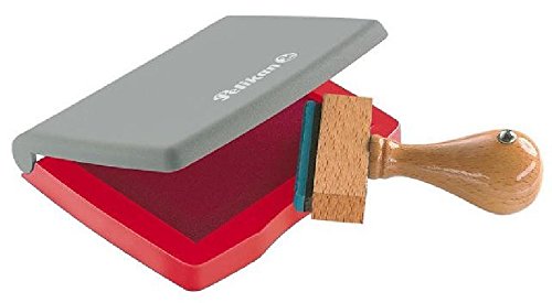 Preisvergleich Produktbild Pelikan Stempelkissen 3EÿÿKunststoff-Gehuse, getrnkt, 70 x 50 mm, rot