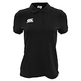 El polo Waimak de Canterbury está hecho de 65 % poliéster/35 % algodón piqué.