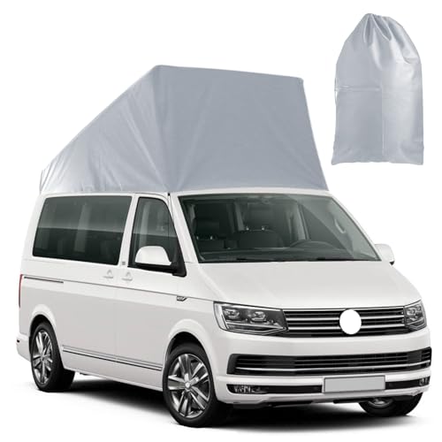 Protección de techo abatible para evitar filtraciones y frío en VW California T5 T6