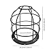 ＡＷＨＡＯ Cage Guard for Light Bulb, Protective Cover, Black