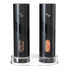 Battery Powered Set with Base - Black