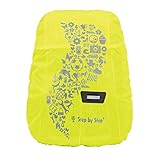 SICHERHEIT - ist uns wichtig. Damit die Kinder im Straßenverkehr besser gesehen werden die Überzüge für Tornister.