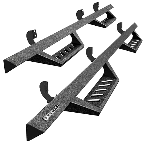 Tyger Auto LanderX Running Board Compatible with 2005-2026 Nissan Frontier | Crew Cab | TG-LX3N82398 | Drop Step Side Step Rail Nerf Bars