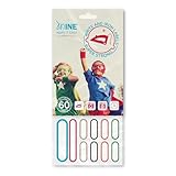 Mine Stamp - Etiquetas Termoadhesivas Personalizables | Resistentes al Lavado y a la Secadora | Etiquetas para Planchar con Nombre | Etiquetas para Ropa Personalizadas | Alta Fijación y Durabilidad