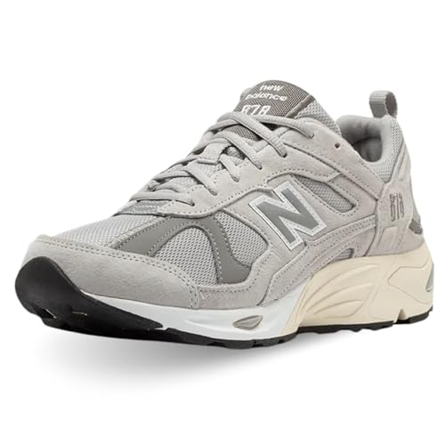 NEW BALANCE Homme 878 Sneaker, Gris, 42 EU