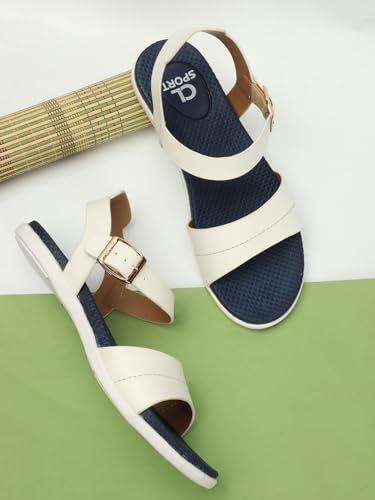 Image of Carlton London women's Lightweight & Comfortable Back Strap Sandals