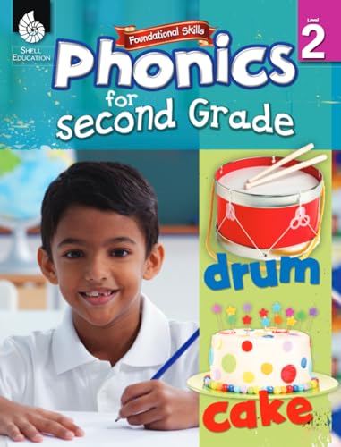 Shell Education 51100 Foundational Skills: Phonics For Second Grade cover