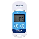 【Mehrzweck-Temperaturdatenlogger】: Weiter Messbereich, hohe Präzision und großer, aktualisierte Version von RC-5, Kompakte Hochleistungs-Aufnahmekapazität 32000 Punkten. Das Rekord-intervall beträgt 10 Sekunden bis 24 Stunden. Man kann die Messintervalle beliebig wählen.