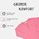 2er-Pack Langärmelige Kinder-T-Shirts mit Knöpfen aus 100% Baumwolle – Weiche und Atmungsaktive Essentials für Jungen und Mädchen (12-18 Monate, Fuchsia - Ecru)