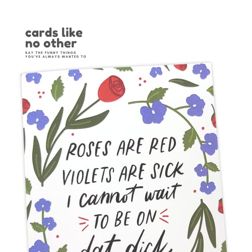Sleazy Greetings Funny Valentine's Day Card For Boyfriend | I Cannot Wait To Be On Dat | Naughty Birthday Card For Men | Funny Anniversary Cards For Husband #TOP5