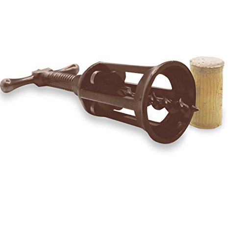 Cavatappi Vin Bouquet Torsione In Metallo - Design Rame Antico Per Vino - Foto 9