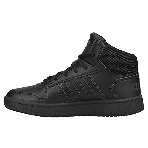 adidas Womens Hoops 2.0 Mid Sneakers Shoes Casual - Black - Size 6.5 M3