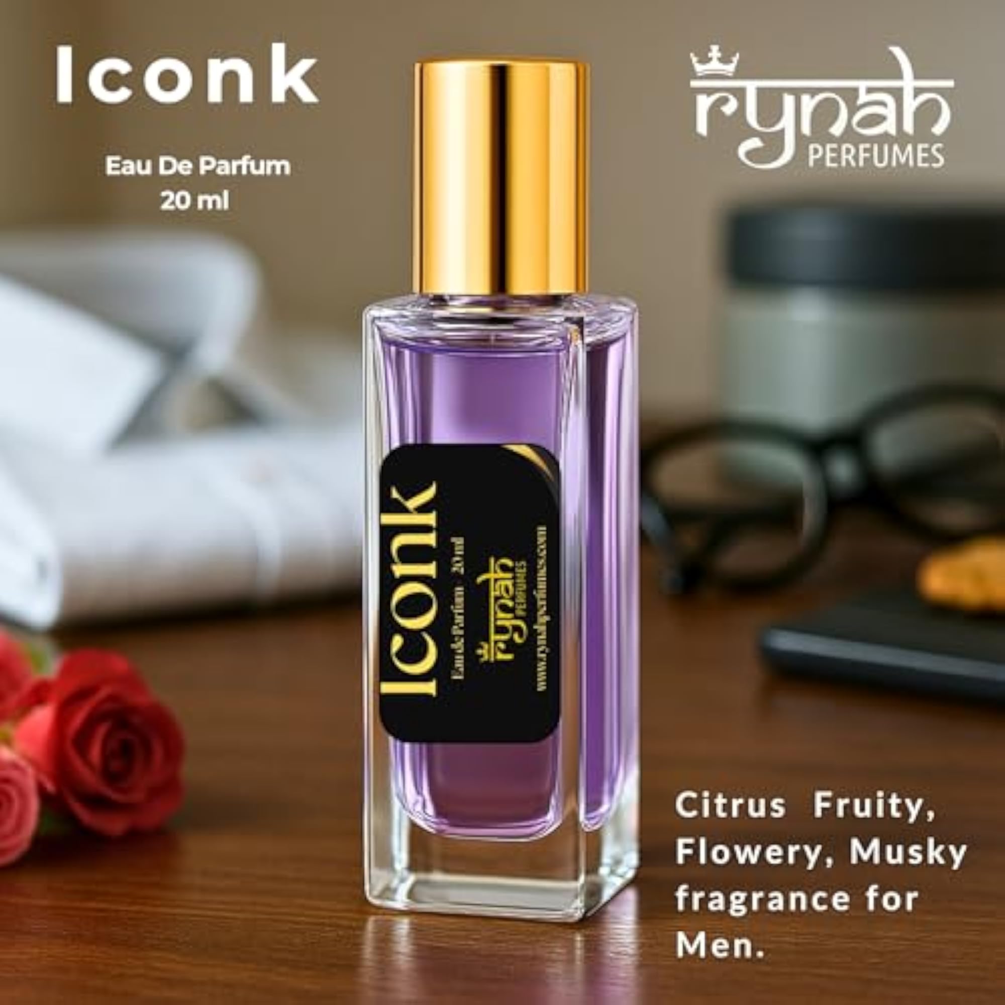 Perfumes Men's Gift Set, 4 x 20ml Eau De Parfum